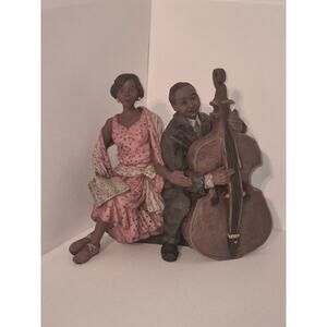 Sarah's Attic African American Black Heritage Figurine Man Women Musician